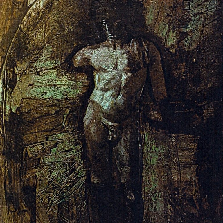 HERMES Oil on canvas 70x100 1993 by Nikos Stratakis