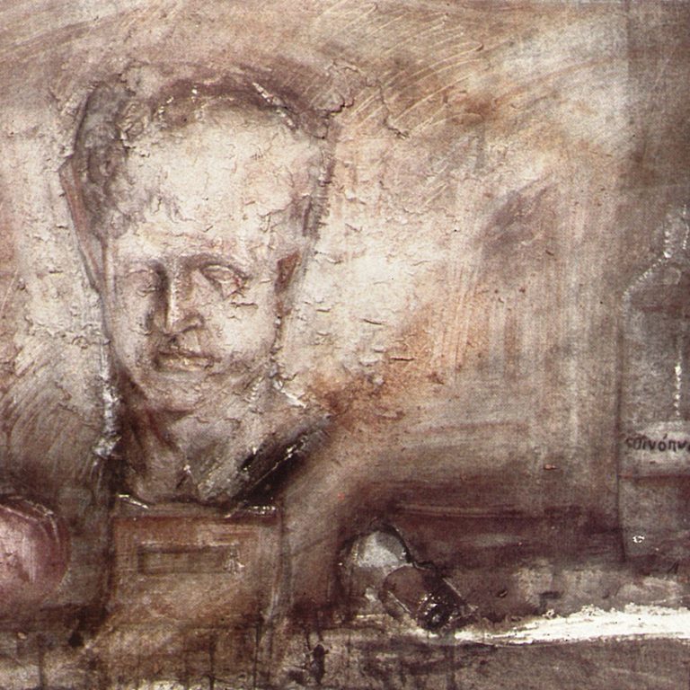 STILL LIFE, Waterocolor 80X110 1995 by Nikos Stratakis