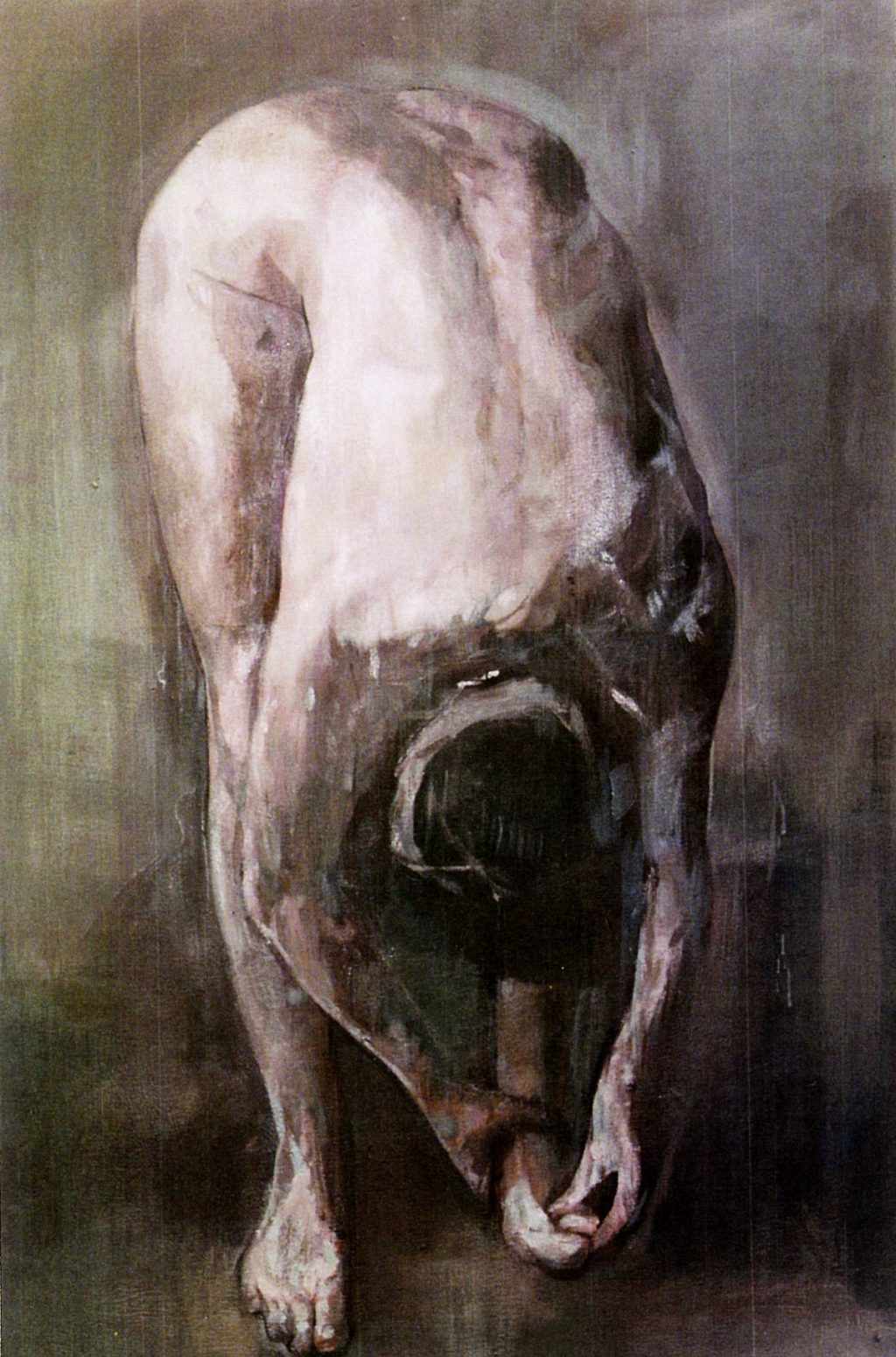NUDE Oil on canvas 110x140 2000 by Nikos Stratakis