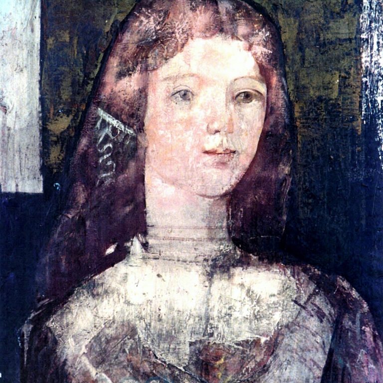 PORTRAIT Oil on canvas 70X80 1997 by Nikos Stratakis