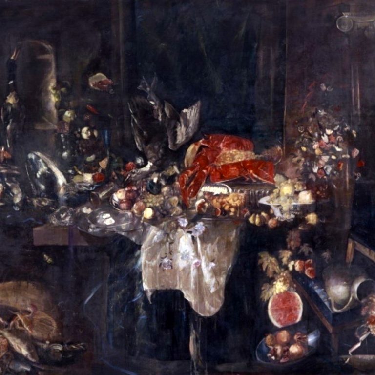 STILL LIFE Oil on canvas 150X200 1996 by Nikos Stratakis