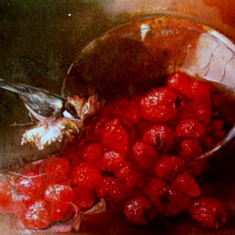 STILL LIFE Oil on canvas 35X50 2004 by Nikos Stratakis